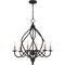 Quoizel Dupont Chandelier 6 Light Old Bronze DUP5025OZ - alternate 3